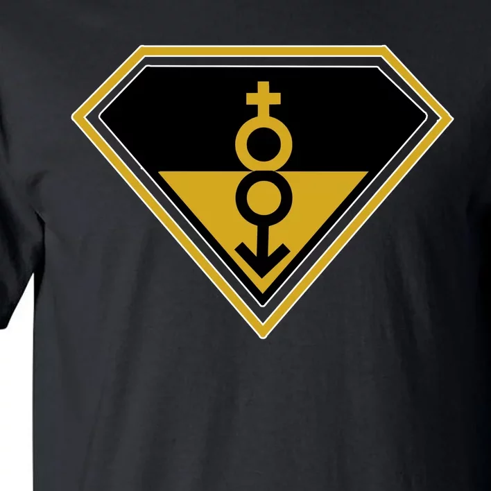 Super Straight Pride Superhero Tall T-Shirt