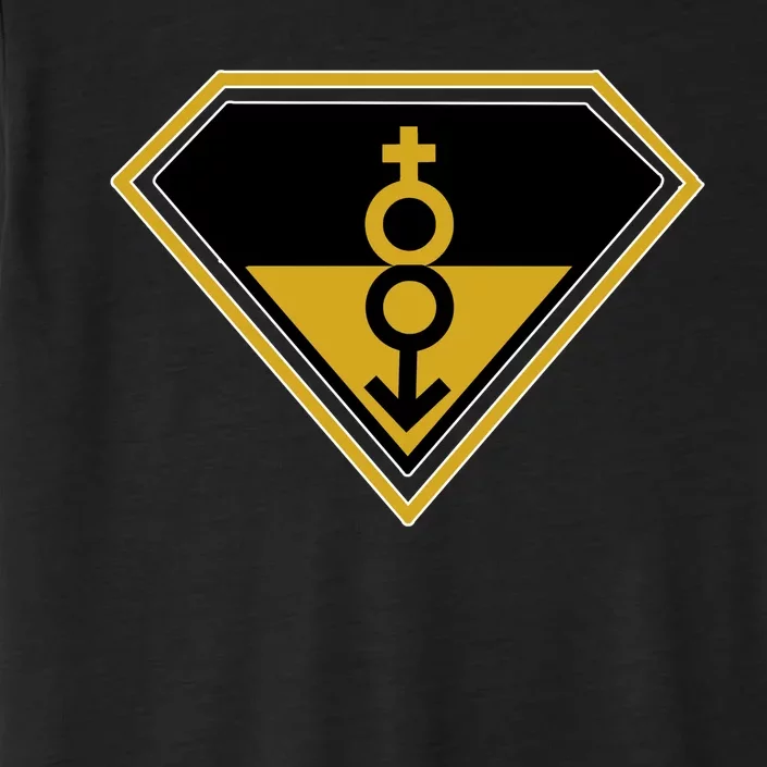 Super Straight Pride Superhero ChromaSoft Performance T-Shirt