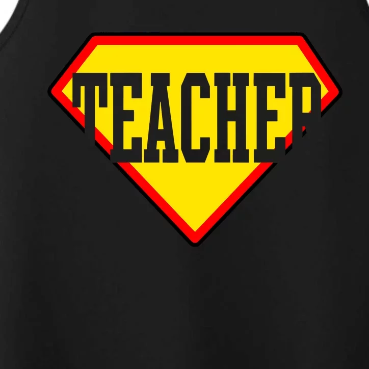 Super Teacher Hero Performance Tank