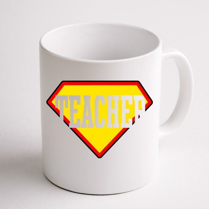 Super Teacher Hero Front & Back Coffee Mug