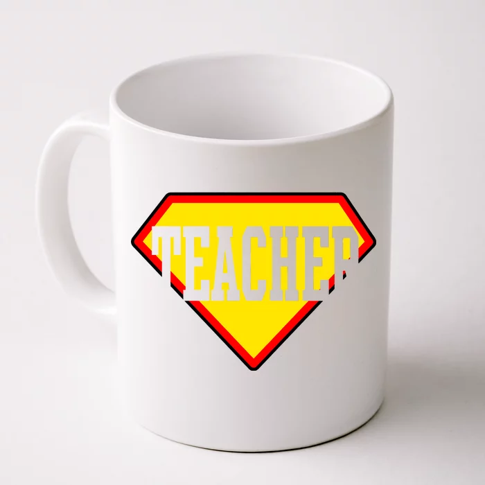 Super Teacher Hero Front & Back Coffee Mug