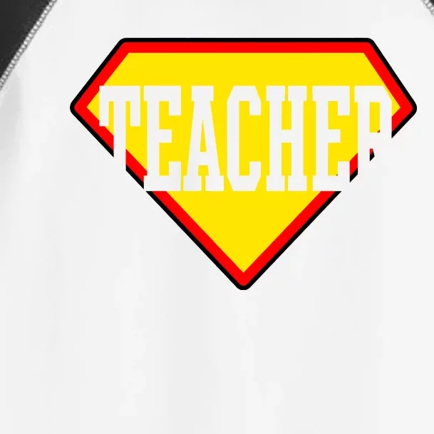 Super Teacher Hero Toddler Fine Jersey T-Shirt