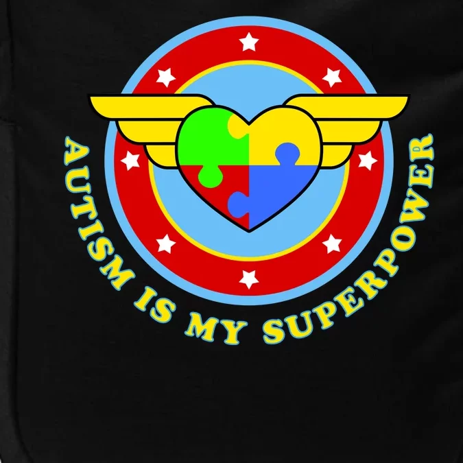 Super Woman Autism Is My Superpower Impact Tech Backpack