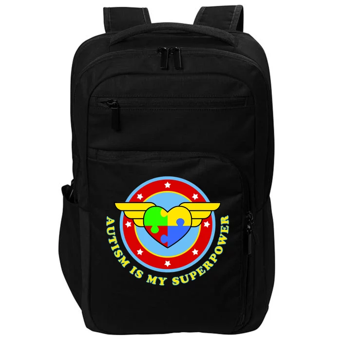 Super Woman Autism Is My Superpower Impact Tech Backpack