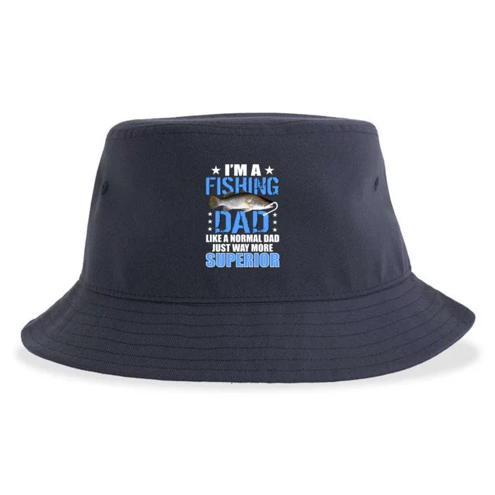 Superior Fishing Dad Sustainable Bucket Hat