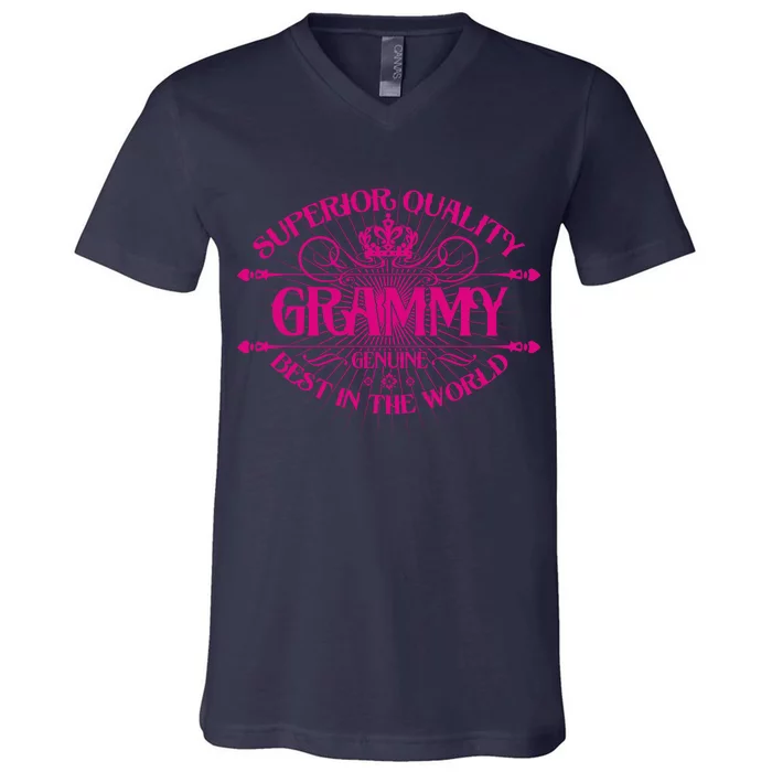 Superior Quality Grammy V-Neck T-Shirt