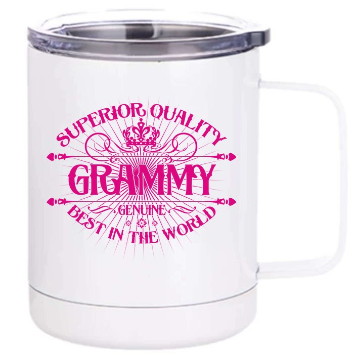 Superior Quality Grammy Front & Back 12oz Stainless Steel Tumbler Cup