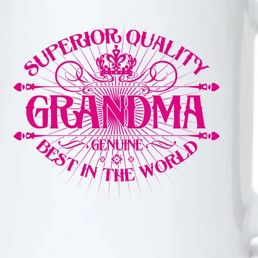 Superior Quality Grandma Best In The World Black Color Changing Mug