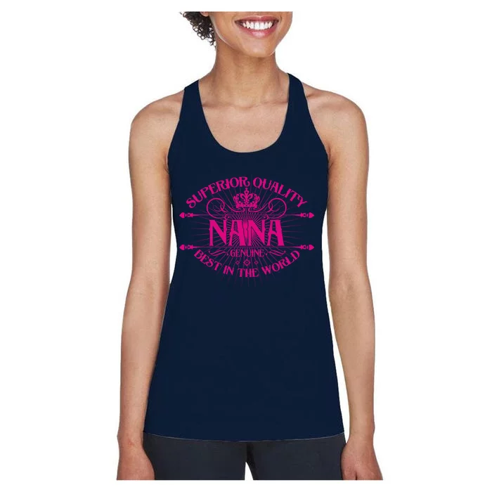 Superior Quality Nana Women's Racerback Tank