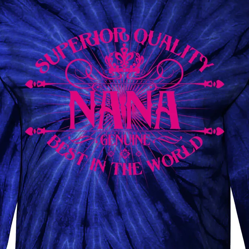 Superior Quality Nana Tie-Dye Long Sleeve Shirt