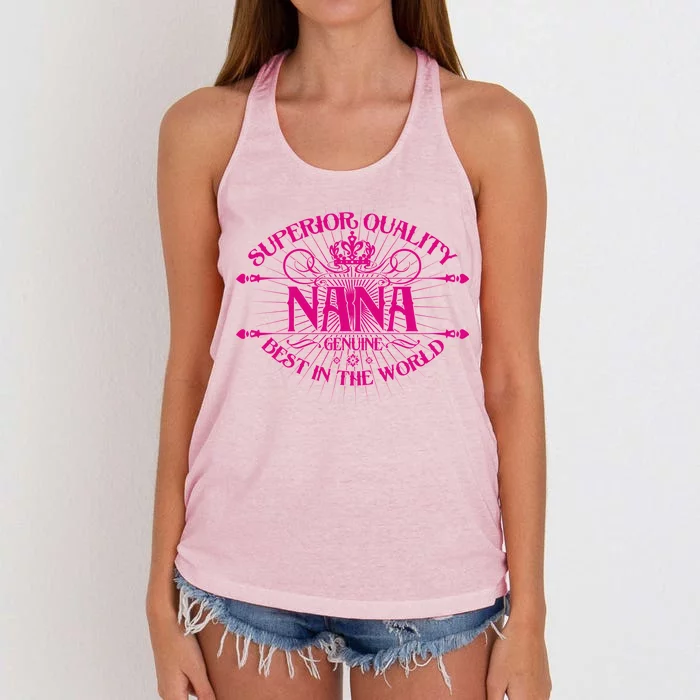 Superior Quality Nana Women's Knotted Racerback Tank