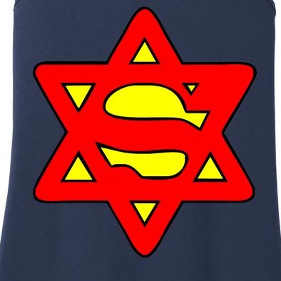 Superjew Super Jew Logo Ladies Essential Tank