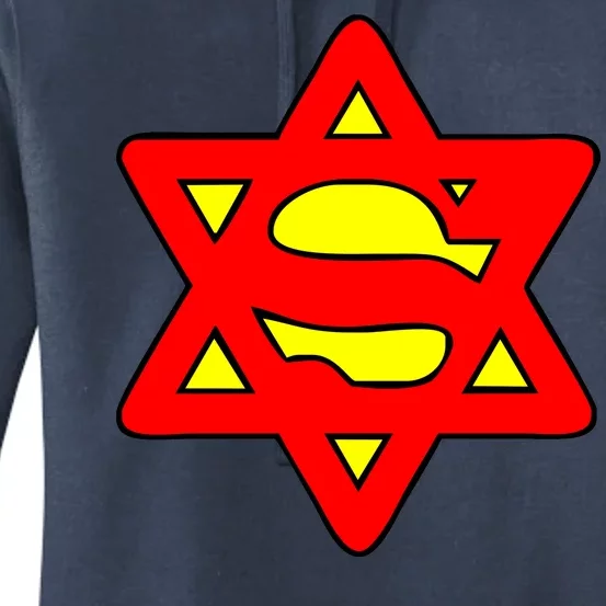 Superjew Super Jew Logo Women's Pullover Hoodie