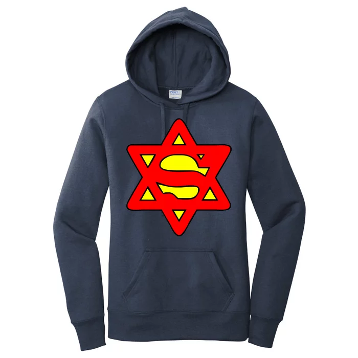 Superjew Super Jew Logo Women's Pullover Hoodie