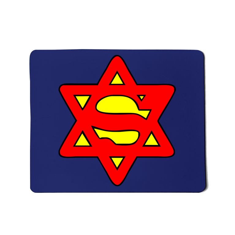 Superjew Super Jew Logo Mousepad
