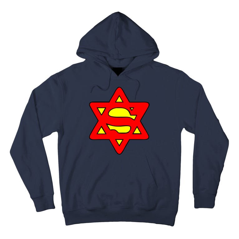 Superjew Super Jew Logo Tall Hoodie