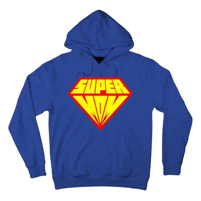 Supermom Super Mom Crest Tall Hoodie