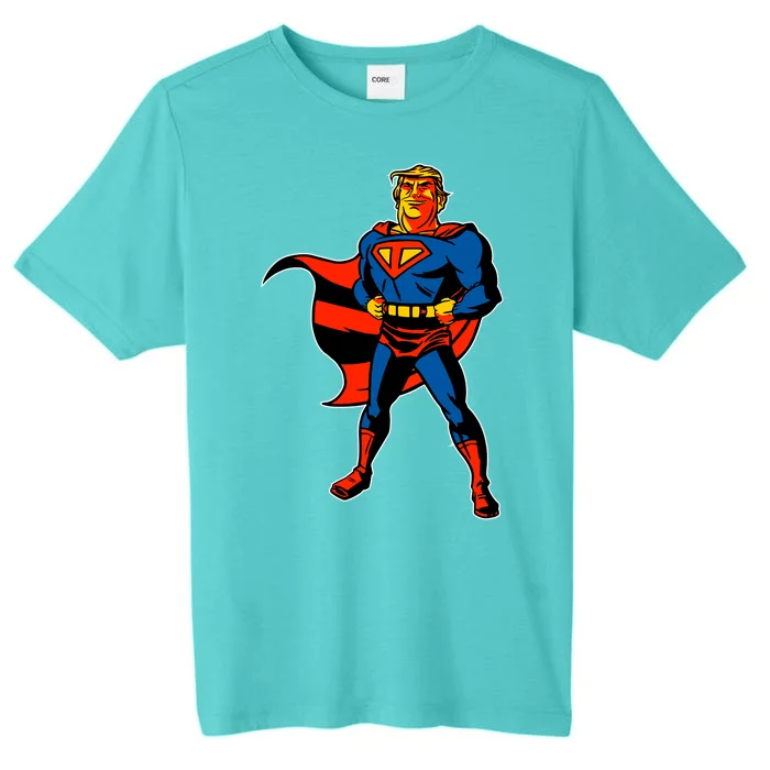 Supertrump Super Donald Trump President 2020 ChromaSoft Performance T-Shirt