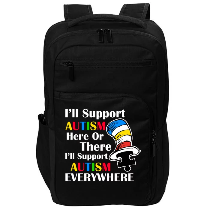 Support Autism Here Or There And Everywhere Impact Tech Backpack