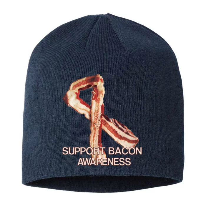 Support Bacon Awareness 8 1/2in Sustainable Knit Beanie