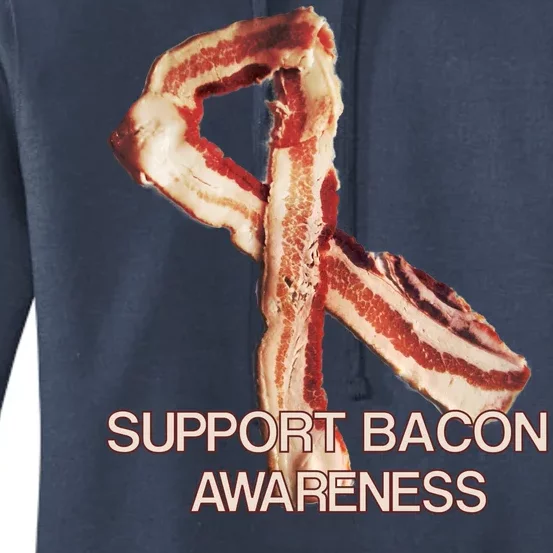 Support Bacon Awareness Women's Pullover Hoodie