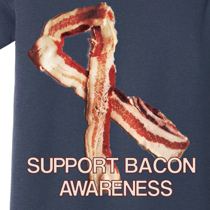 Support Bacon Awareness Baby Bodysuit