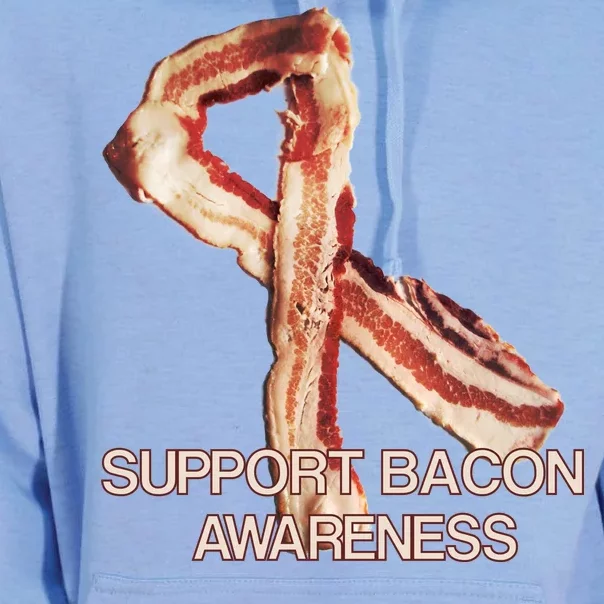 Support Bacon Awareness Unisex Surf Hoodie