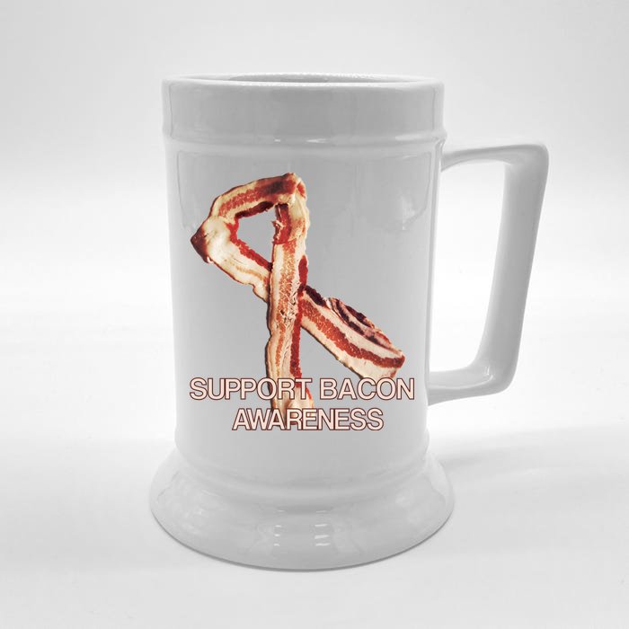 Support Bacon Awareness Front & Back Beer Stein