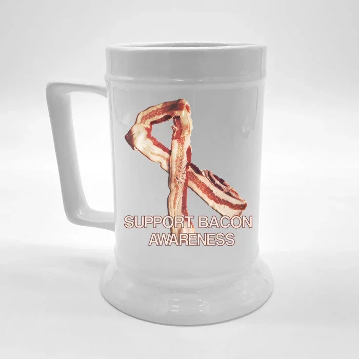 Support Bacon Awareness Front & Back Beer Stein