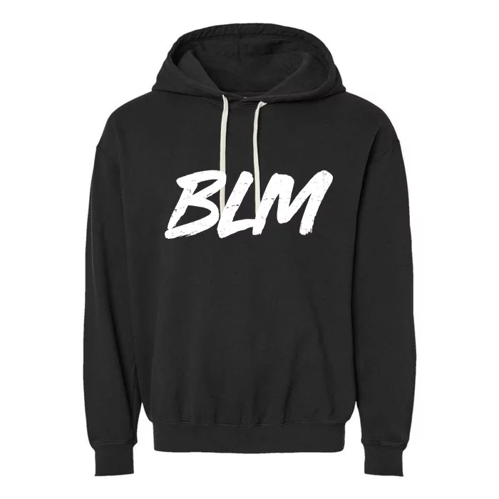 Support BLM Black Lives Matter Garment-Dyed Fleece Hoodie