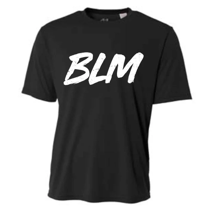 Support BLM Black Lives Matter Cooling Performance Crew T-Shirt