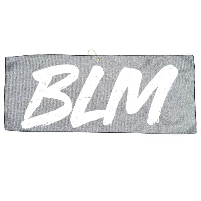 Support BLM Black Lives Matter Large Microfiber Waffle Golf Towel