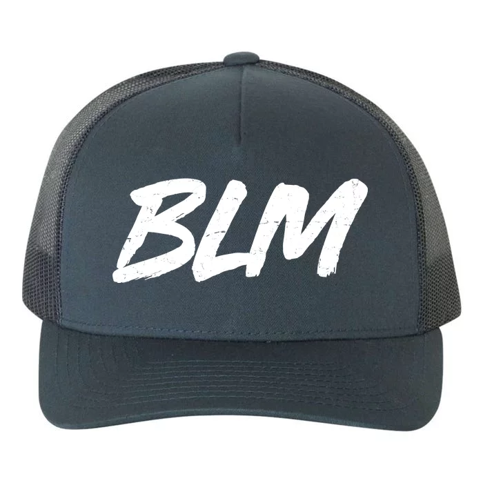 Support BLM Black Lives Matter Yupoong Adult 5-Panel Trucker Hat