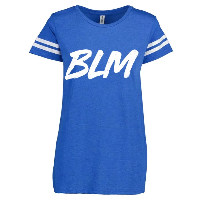 Support BLM Black Lives Matter Enza Ladies Jersey Football T-Shirt