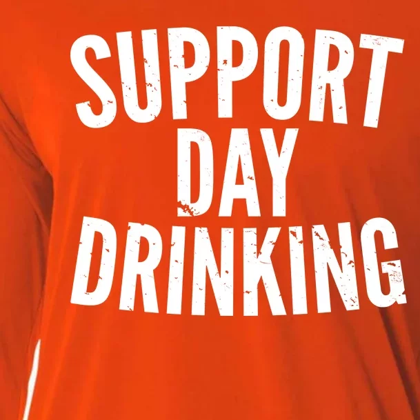 Support Day Drinking Cooling Performance Long Sleeve Crew