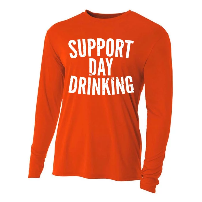 Support Day Drinking Cooling Performance Long Sleeve Crew