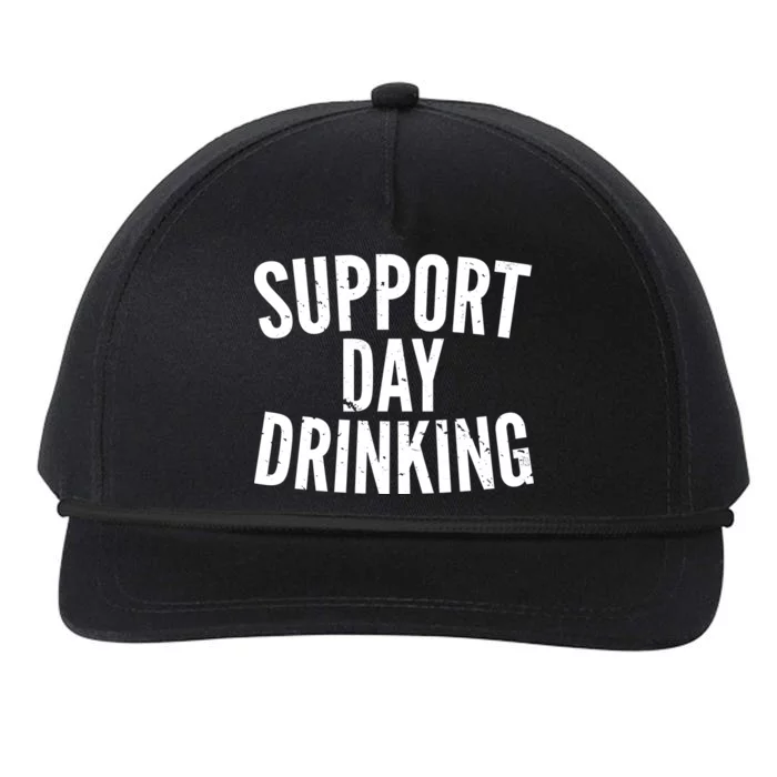 Support Day Drinking Snapback Five-Panel Rope Hat