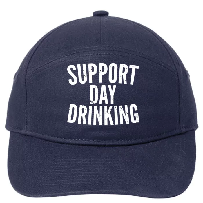 Support Day Drinking 7-Panel Snapback Hat