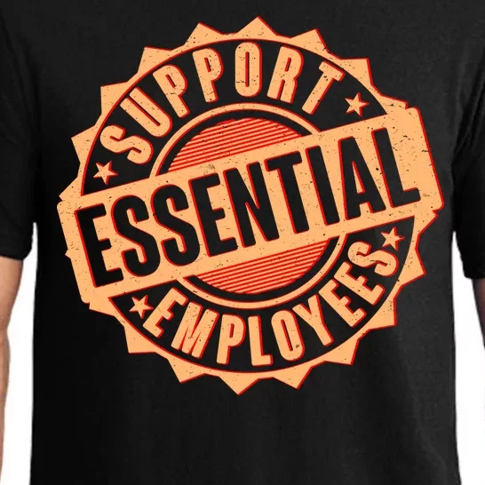 Support Essential Employees Pajama Set