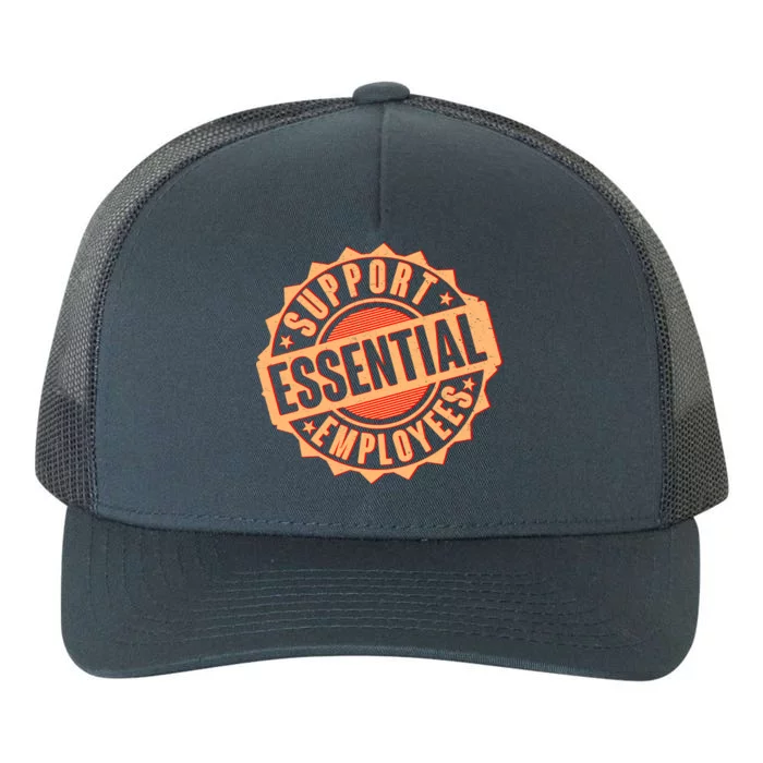 Support Essential Employees Yupoong Adult 5-Panel Trucker Hat