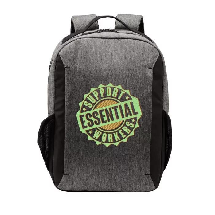 Support Essential Workers Vector Backpack