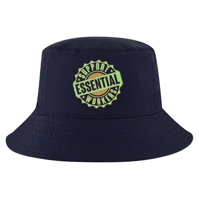 Support Essential Workers Cool Comfort Performance Bucket Hat