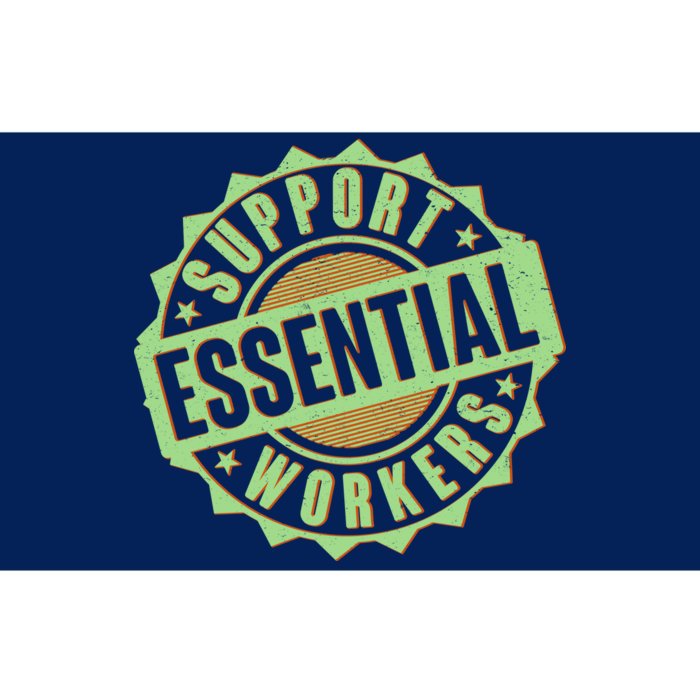 Support Essential Workers Bumper Sticker