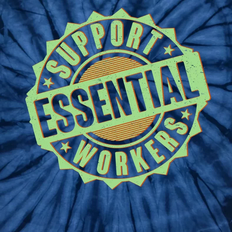 Support Essential Workers Tie-Dye T-Shirt