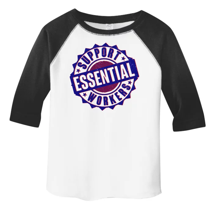 Support Essential Workers Toddler Fine Jersey T-Shirt