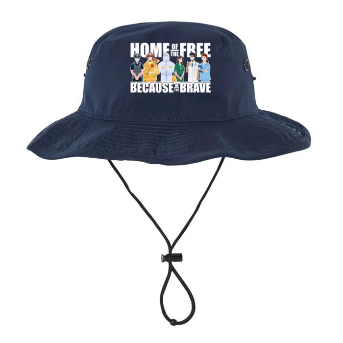 Support Frontline Workers Home Of The Free Legacy Cool Fit Booney Bucket Hat