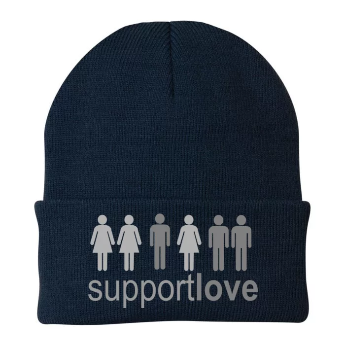 Support Love Equal Rights Knit Cap Winter Beanie