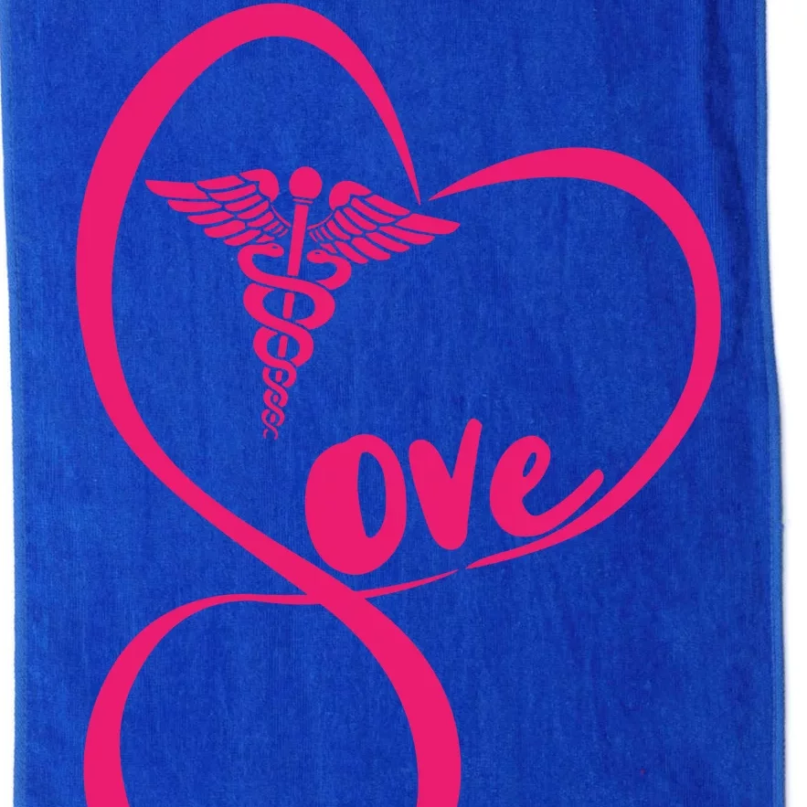 Support Love Nurses Platinum Collection Golf Towel