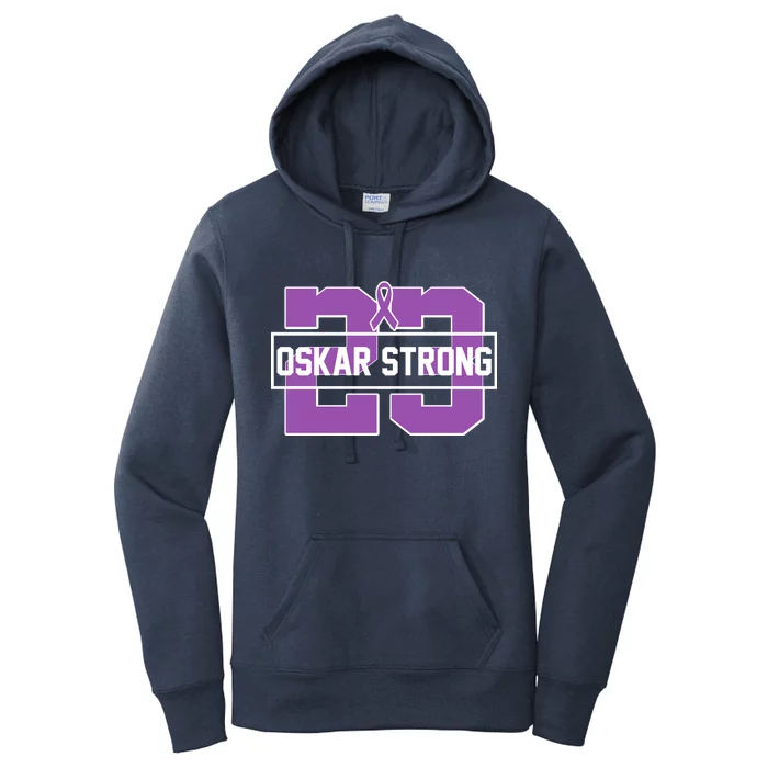 Support Oskar Strong No.23 Women's Pullover Hoodie