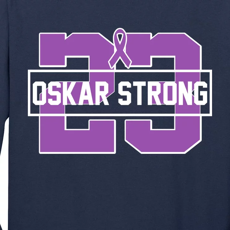 Support Oskar Strong No.23 Tall Long Sleeve T-Shirt